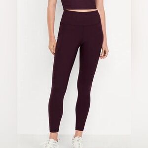 Old Navy High-Waisted PowerSoft 7/8 Pocket Leggings
